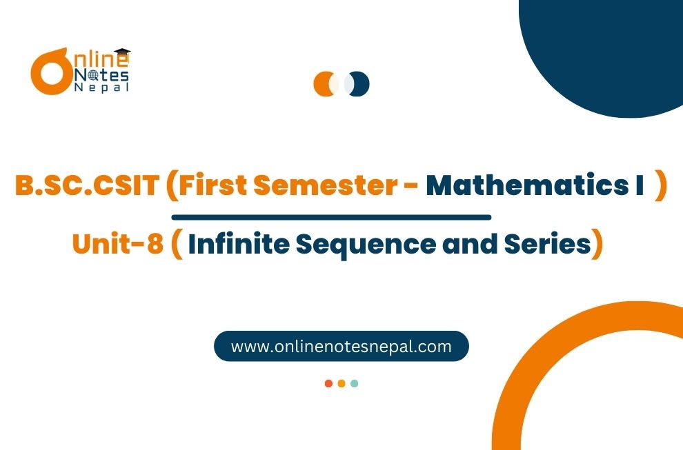 Infinite Sequence and Series Photo